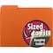 Smead Folder, Interior, Ltr, 1/3, Org Pk SMD10259 - alternate 4